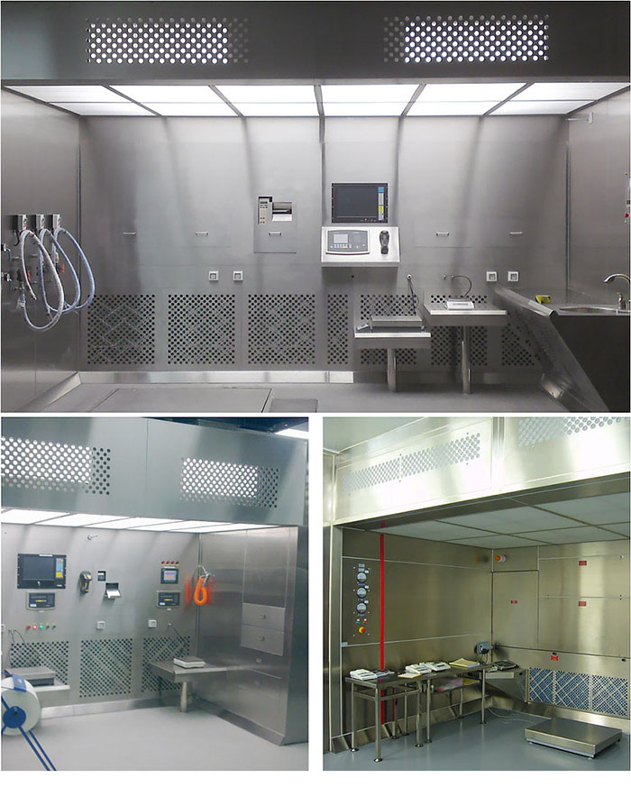 負壓稱稱量罩通過創造一個低氣壓的環境，防止生產過程中的粉塵、揮發物等有害物質逸散到外界環境中，同時確保稱量結果的準確性。